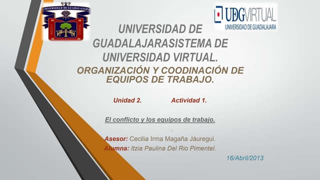 Que es el conflicto