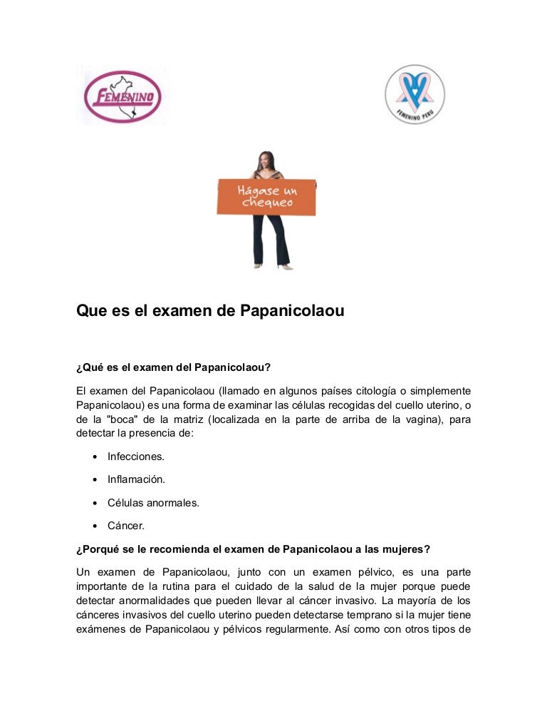 anormalidades papanicolaou