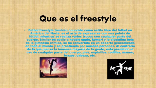 Que es el freestyle | PDF