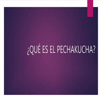 Pechakucha Por Toni Solano | PDF