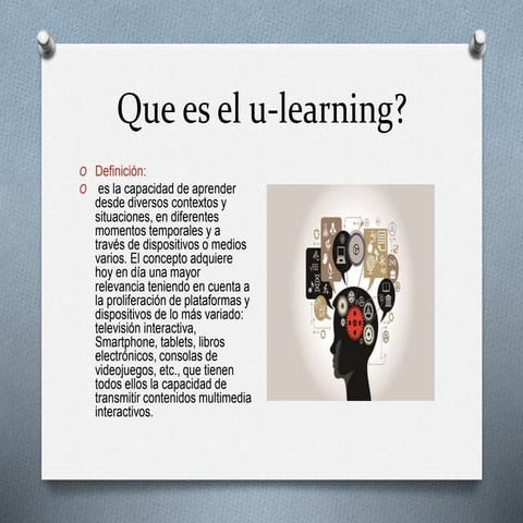 M learning , u-learning | PPTX