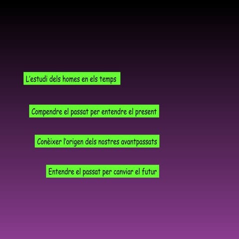 Què és la història?