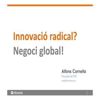 Què és innovar - A. Cornella