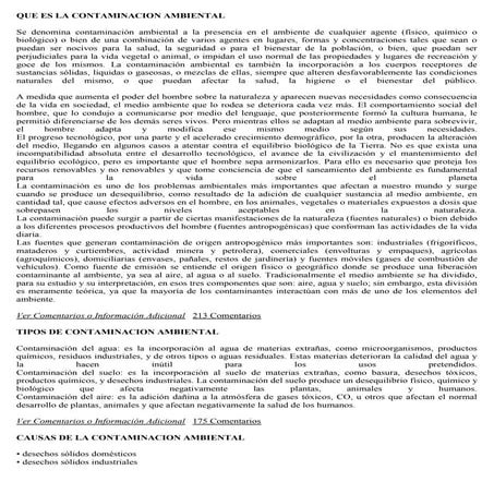 Que es la contaminacion ambiental   copia - copia