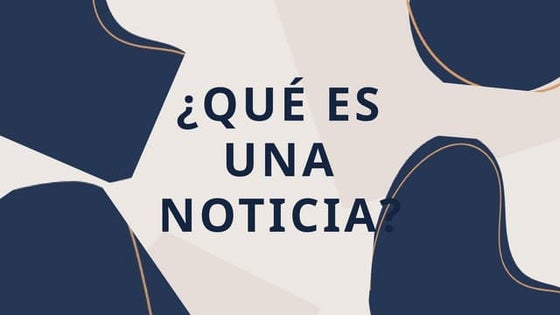 que es la noticia tipo de texto periodístico, tanto escrito como auditivo o a...