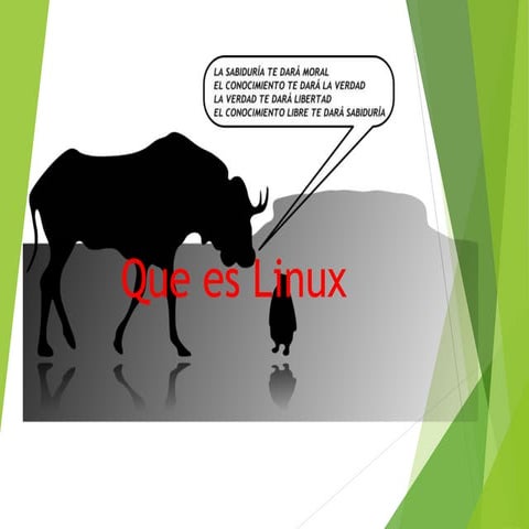 ¿Que es linux? | PPTX