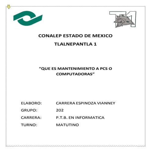 Que es mantenimiento a pc