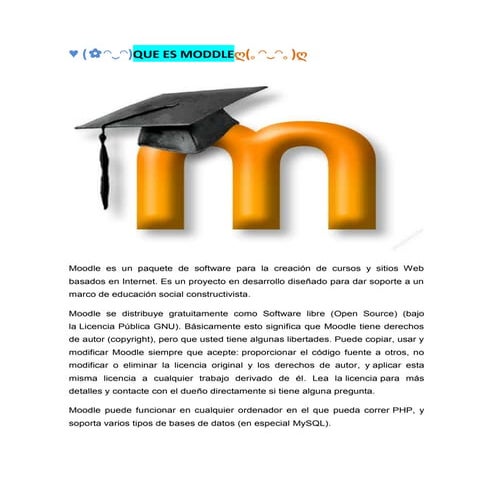Que es moddle