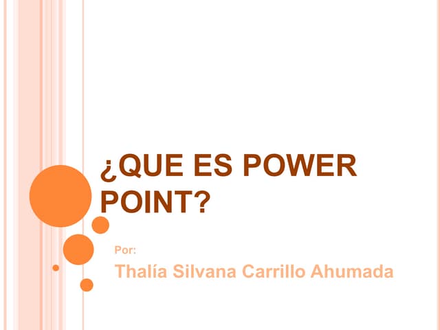 Que Es Power Point