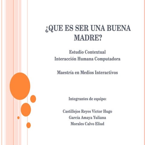 Pasos para ser una buena madre | PPTX