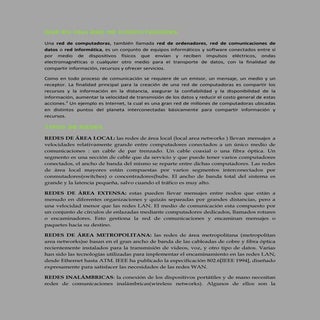 Que es una red de computadores