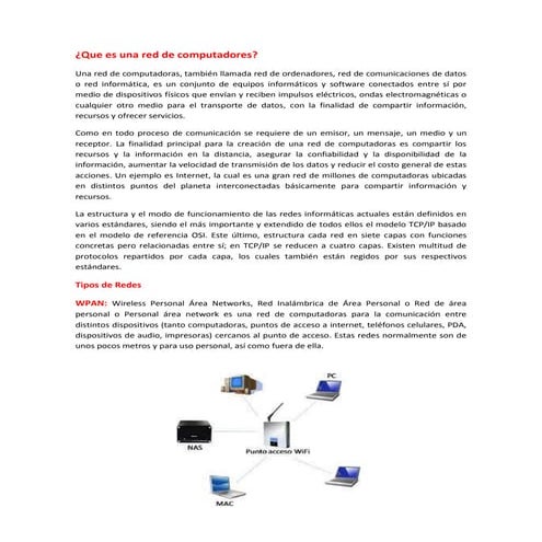 Que Es Una Red De Computadores