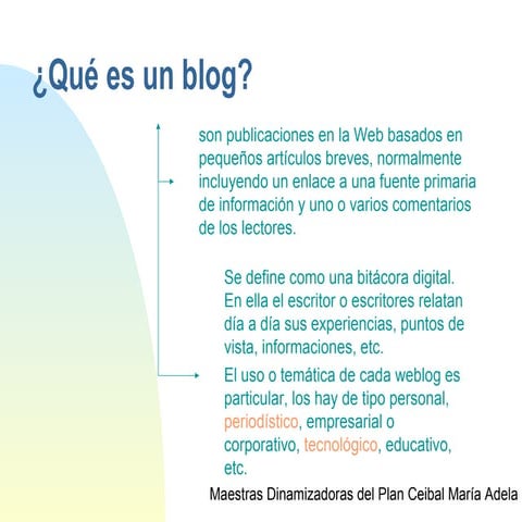 Que es un blog 