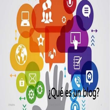 Que es un blog