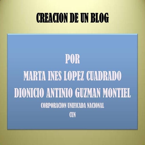 Que es un blog y como crearlo