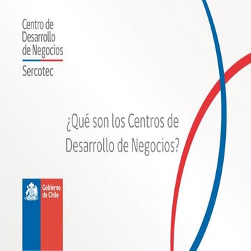 Que es un Centro de Desarrollo de Negocios