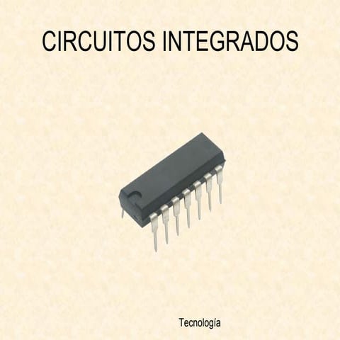 Que Es Un Circuito Integrado