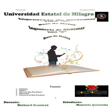 Que Es Un Datawarehouse