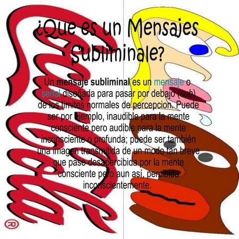 Que es un mensajes subliminale | PPT