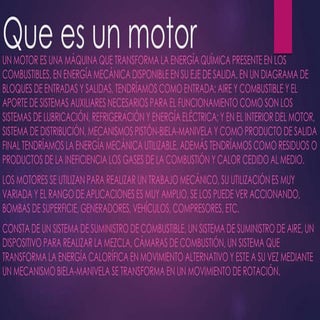 Que es un motor laura sofia montene...