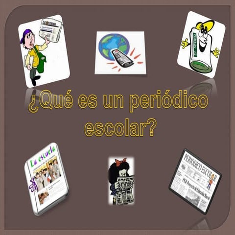 Que es un periodico escolar