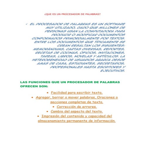 Queesunprocesadordepalabras 130304135703-phpapp01 (1)