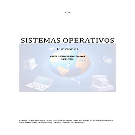 Que es un sistema operativo