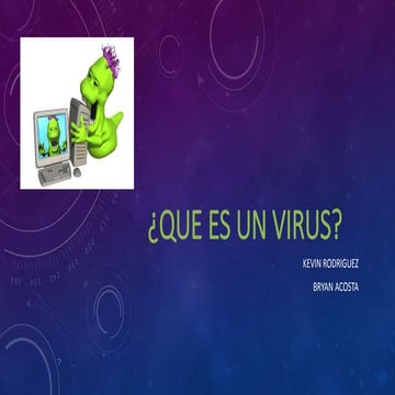 Que es un virus