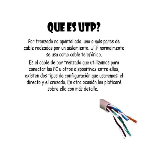 Que es utp | PPT