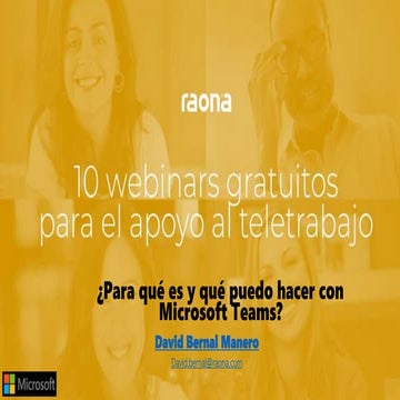 ¿Qué es y qué puedo hacer con Microsoft Teams?