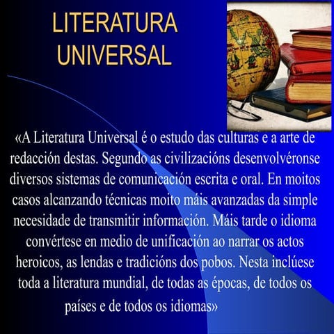 Que é literatura?