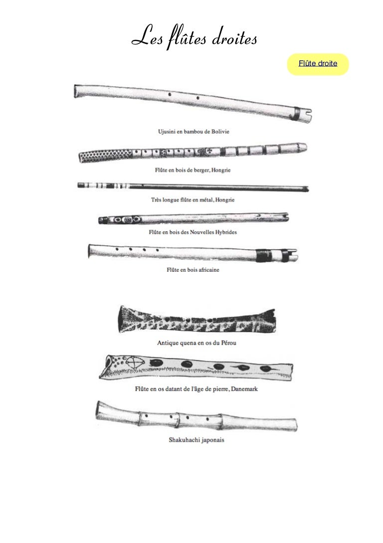 Quelques flûtes