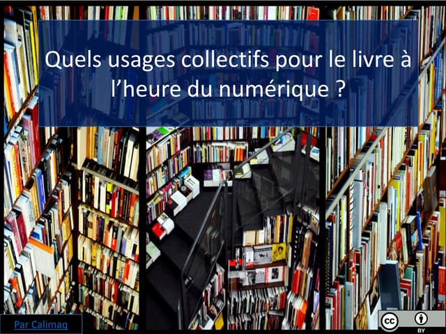 Quels usages collectifs pour le livre à l'heure du numérique ?