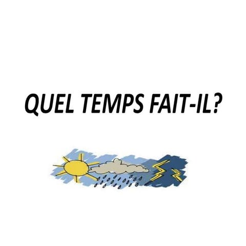 Quel temps fait il | PPTX