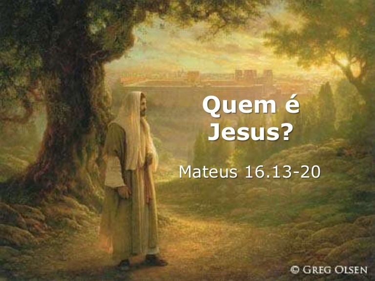 Quem é Jesus