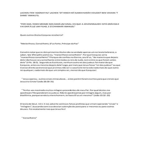 Quem éo principe da paz