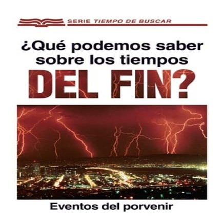 Que podemos saber los tiempos de fin.