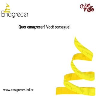 Quer emagrecer você consegue!