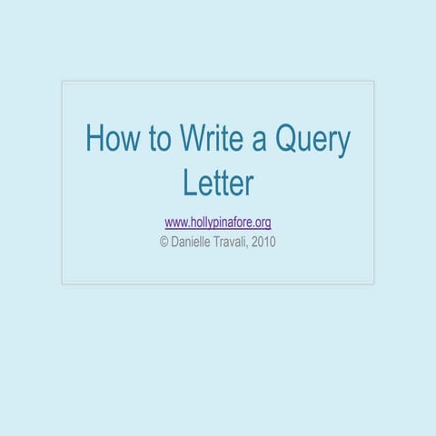 Queryletter