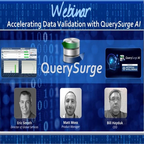 Accelerating Data Validation with QuerySurge AI | PDF