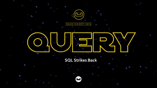 Query in Couchbase.  N1QL: SQL for JSON