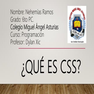 Qué es CSS.ppsx