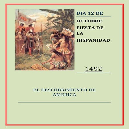 Que se celebra el dia 12 de octubre | DOCX