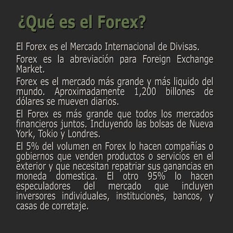 Beginners Guide to Forex Trading | PPTX