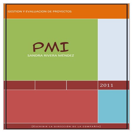 Presentación PMI | PPTX