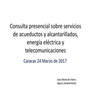 Que servicio de acueductos y alcant...