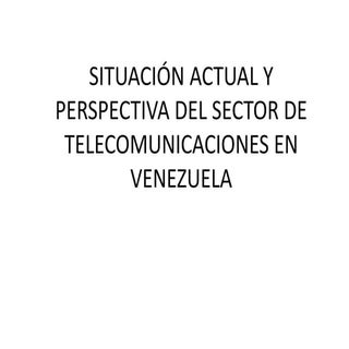 Que servicio de telecomunicaciones ...