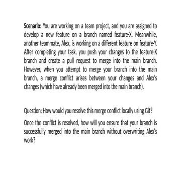 Dealing with Merge Conflicts in Git | PDF
