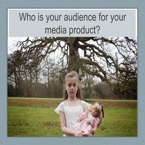 Who would be your audience? (Question 4)