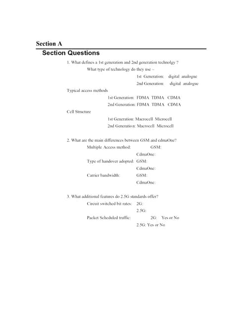 Quesions paper